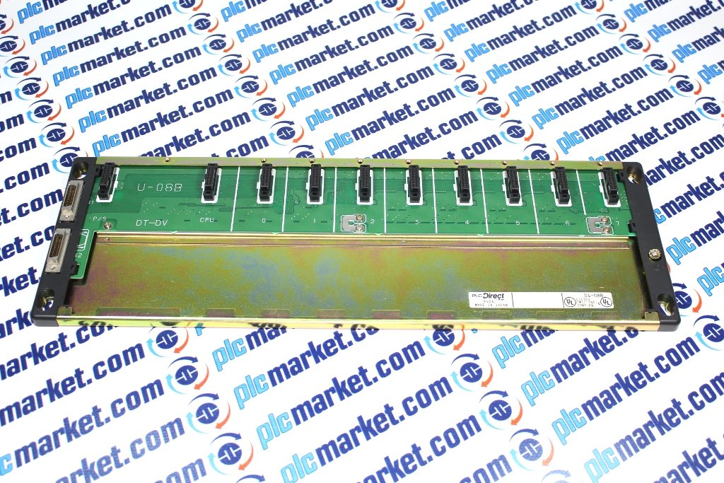 PLC Direct Logic Koyo D4-08B  8 Slot Rack 
