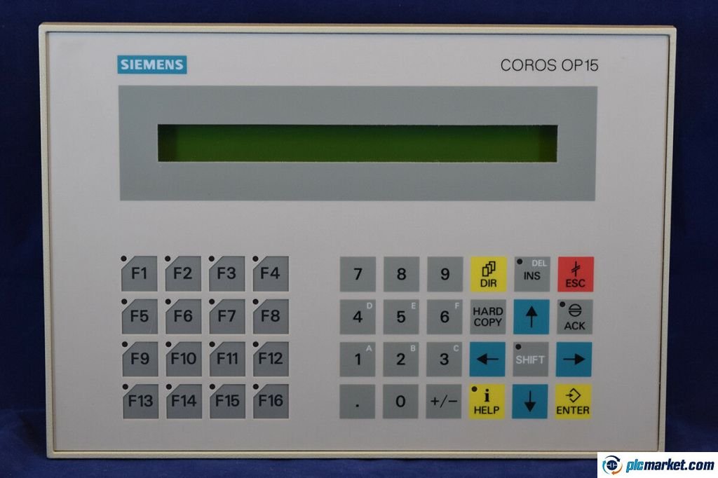 Siemens COROS OP15 Operator Panel HMI
